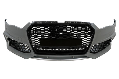 BUMPER FOR Audi A6 C7 4G Facelift 2015-2018 RS6 LOOK + RS6 QUATTRO LOOK GRILLE