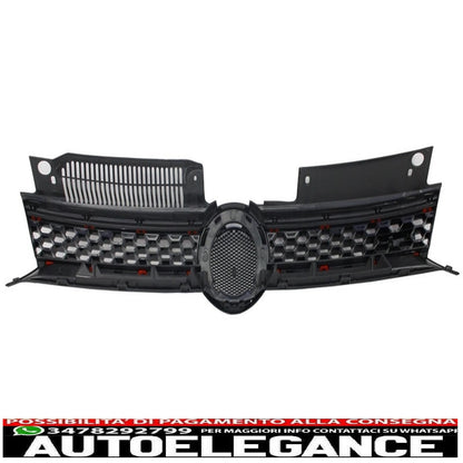 central grill front grill suitable for vw golf 6 vi (2008-2012) gti design