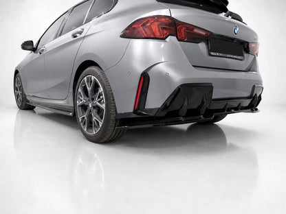 👉Splitter posteriore per BMW Serie 1 F70 M-Pack (2024-) ABS nero lucido👈
