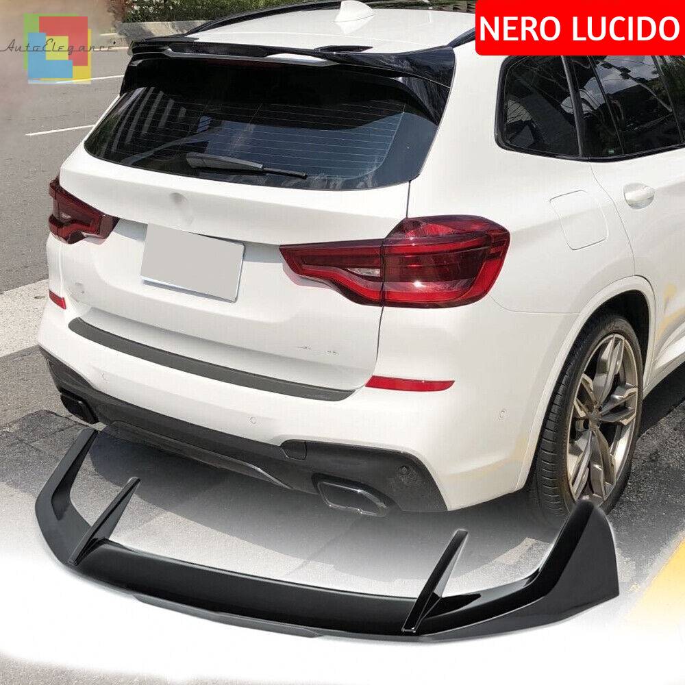 REAR SPOILER SUITABLE FOR BMW X3 G01 2017+ GLOSSY BLACK LOOK SPORTY DESIGN