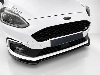 👉SPLITTER ANTERIORE FORD FIESTA MK8 ST ST-LINE 2017-2021 NERO LUCIDO👈