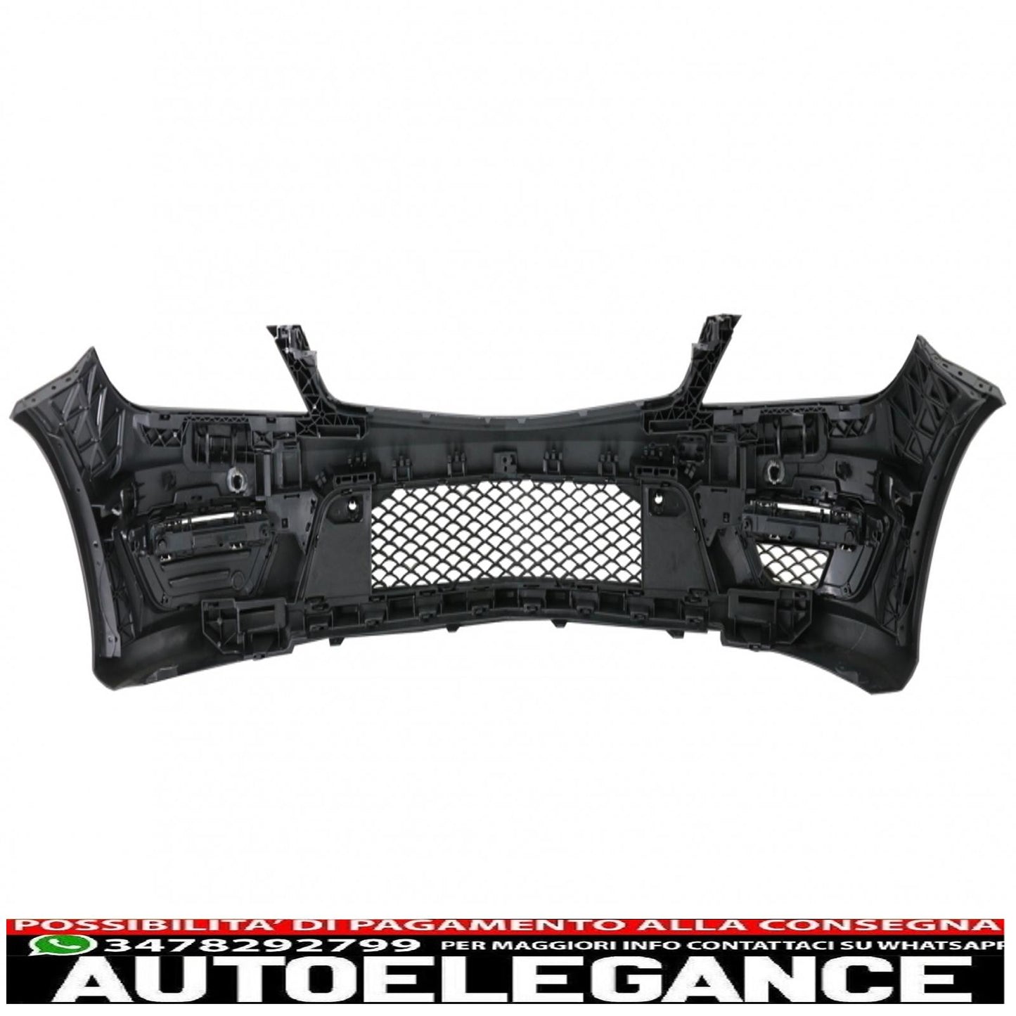 body kit suitable for mercedes c-class w204 (2007-2015) restyling c63 design with led drl daytime running lights 
