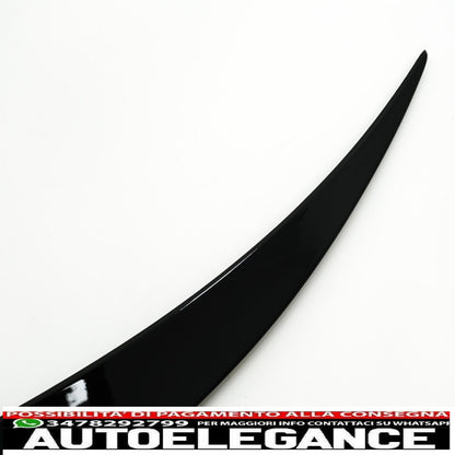 Boot Spoiler Suitable for Mercedes C-Class W206 Limousine (2021 onwards) Piano Black 