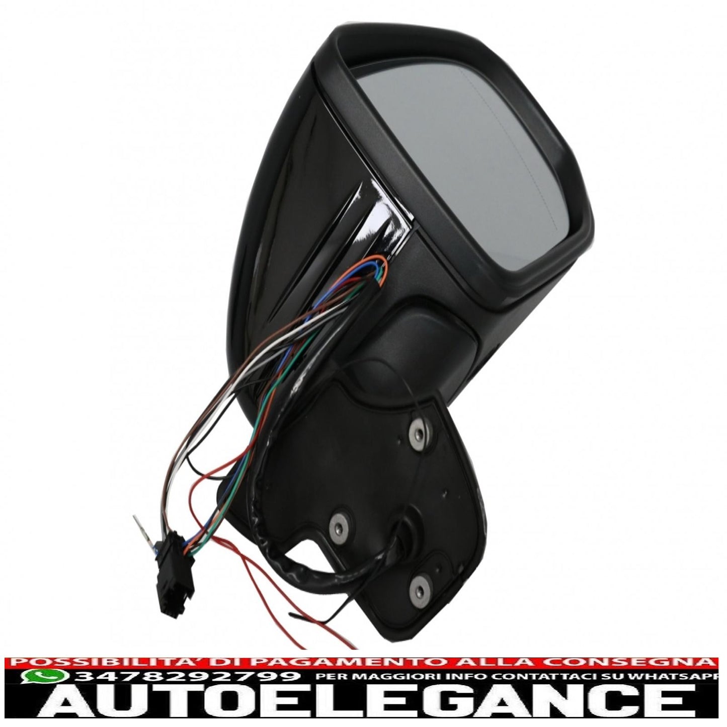 Complete mirror assembly suitable for mercedes g-class w463 (2012-2017) 2018 restyling design