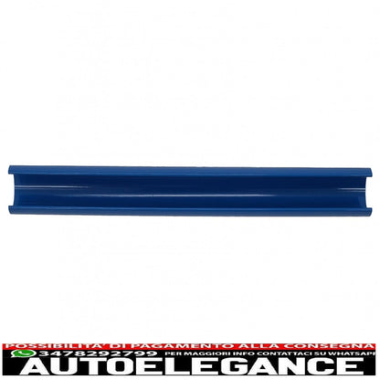 set ornaments v-brace grill strips inserts trim suitable for bmw 1 2 3 4 5 6 7 series blue 