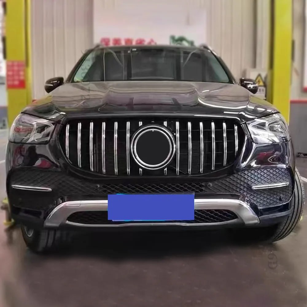 GRIGLIA ADATTA PER MERCEDES-BENZ GLE W167 2019+ STANDARD LOOK GT CROMATA