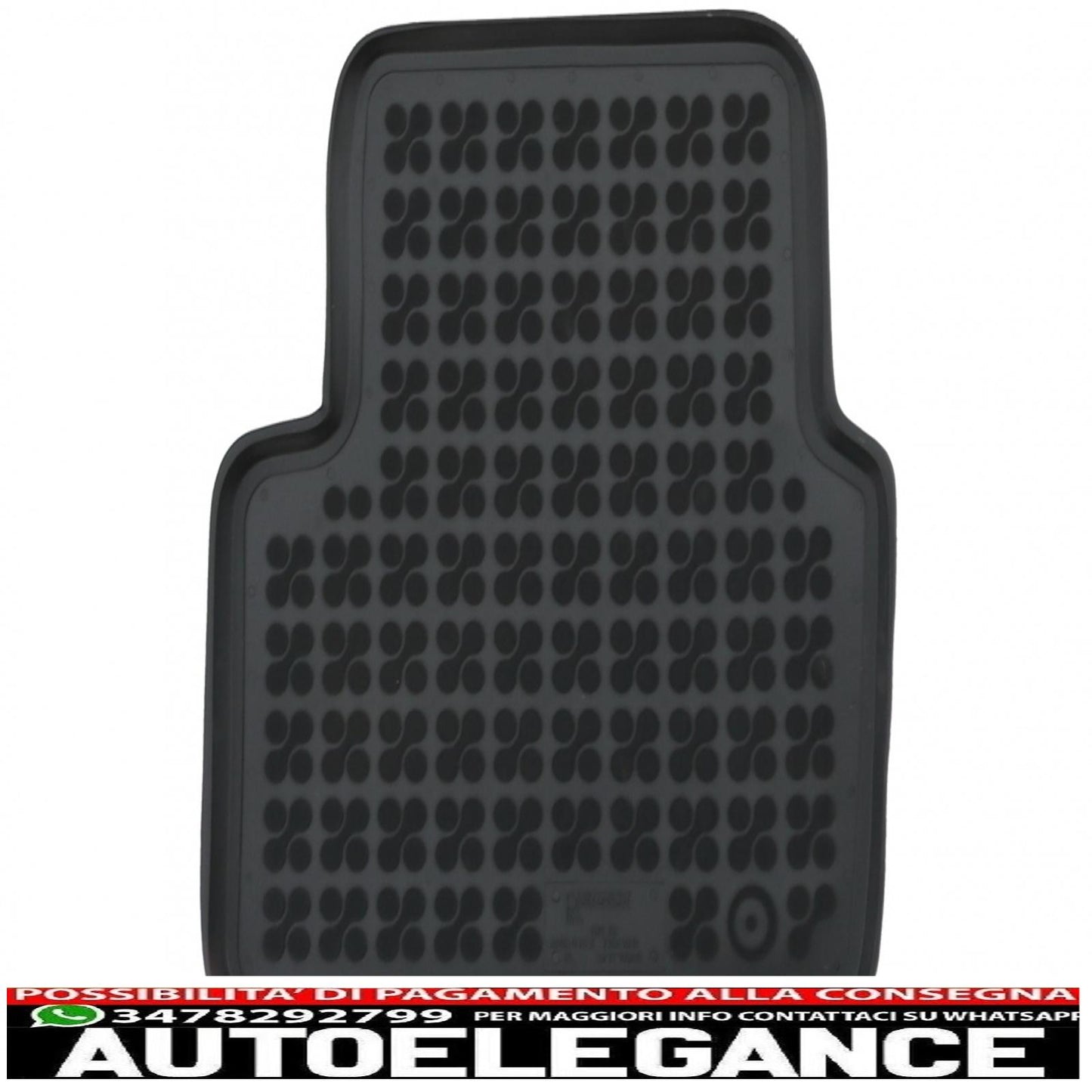 rubber mat suitable for mazda 3 iii (2013+)