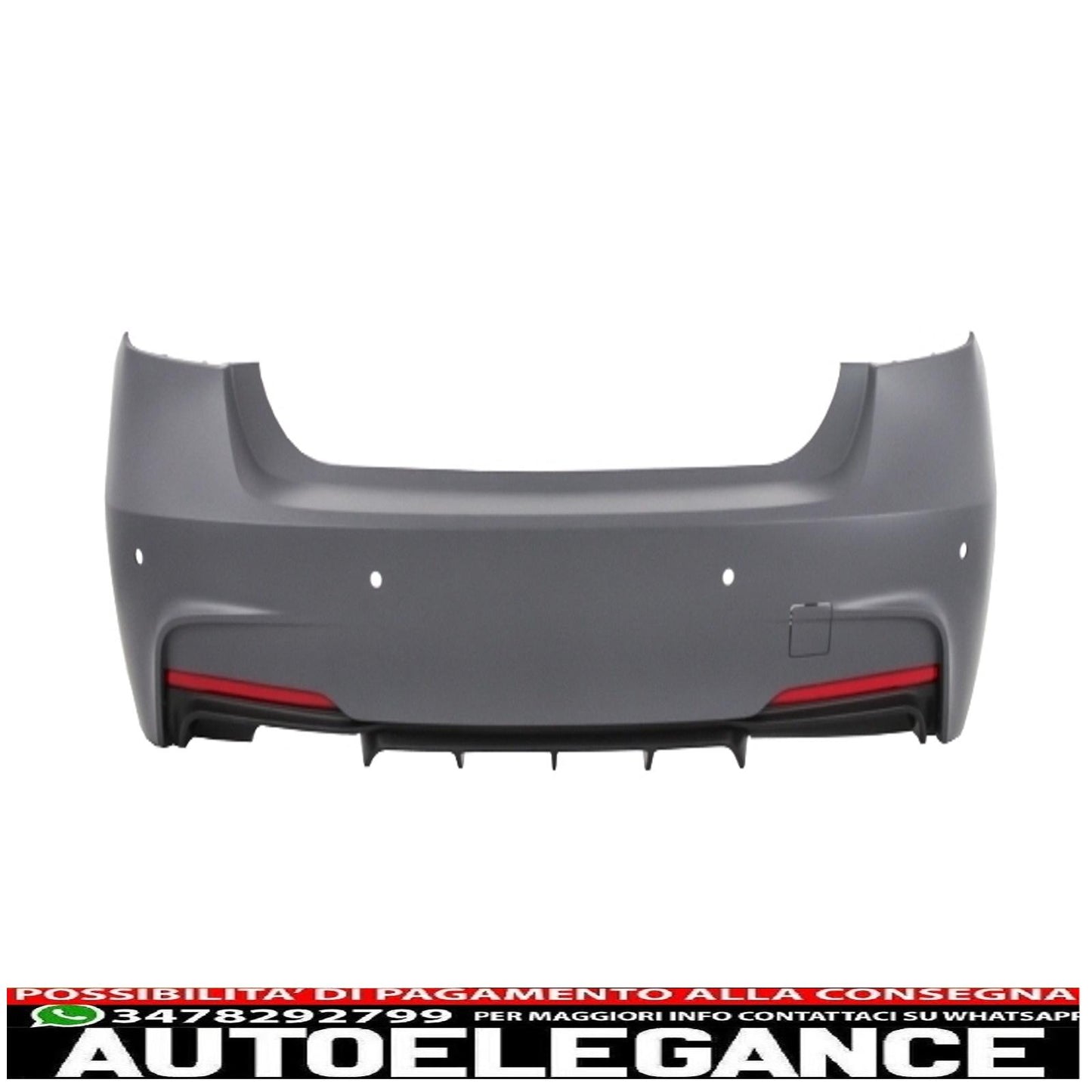 kit carrozzeria completo adatto per BMW F30 (2011+) design m-performance con parafanghi anteriori