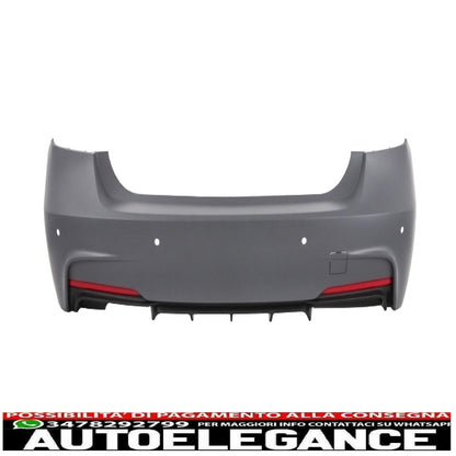 kit carrozzeria completo adatto per BMW F30 (2011+) design m-performance con parafanghi anteriori