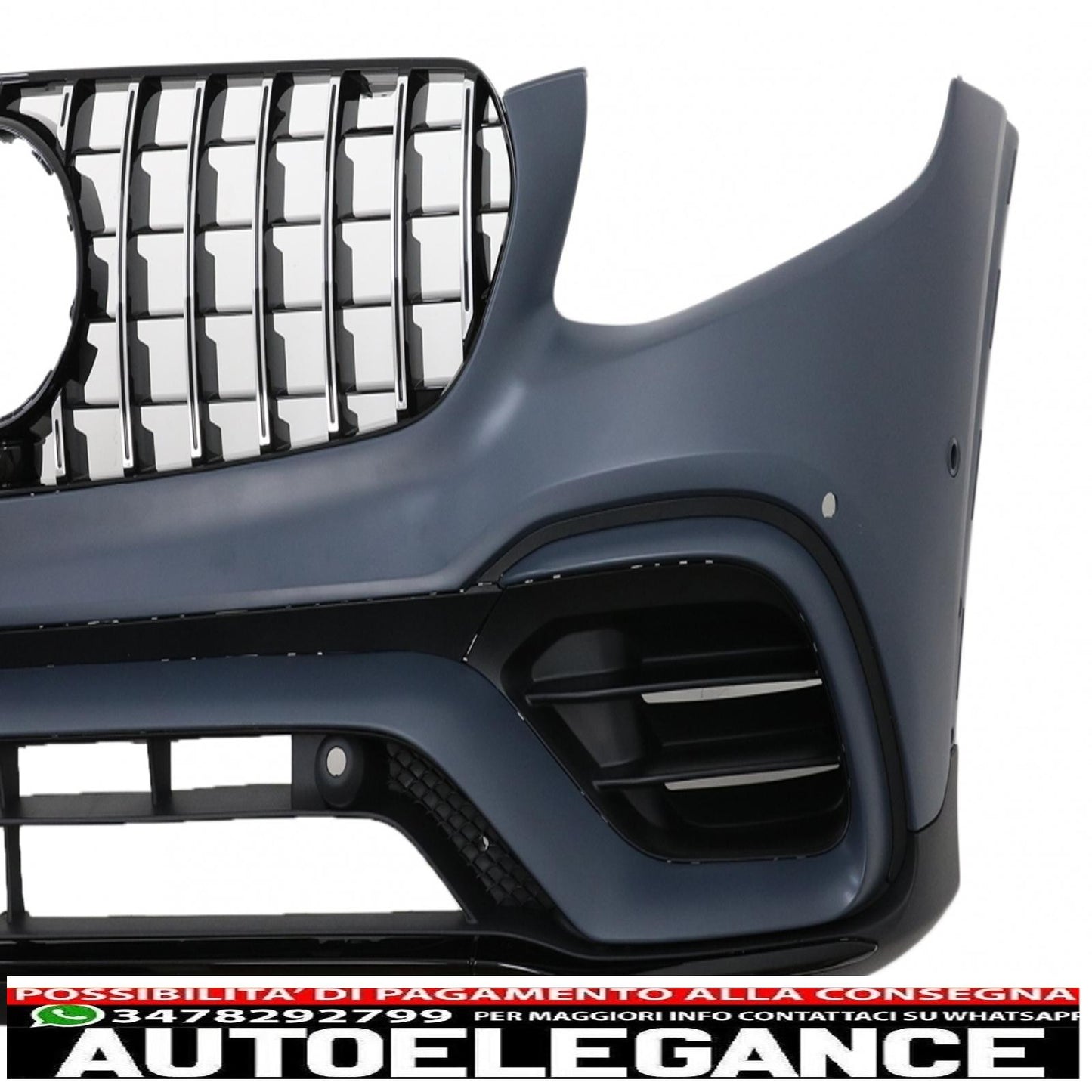 complete body kit suitable for mercedes glc suv x253 (2015-07.2019) design glc63 only for standard package 