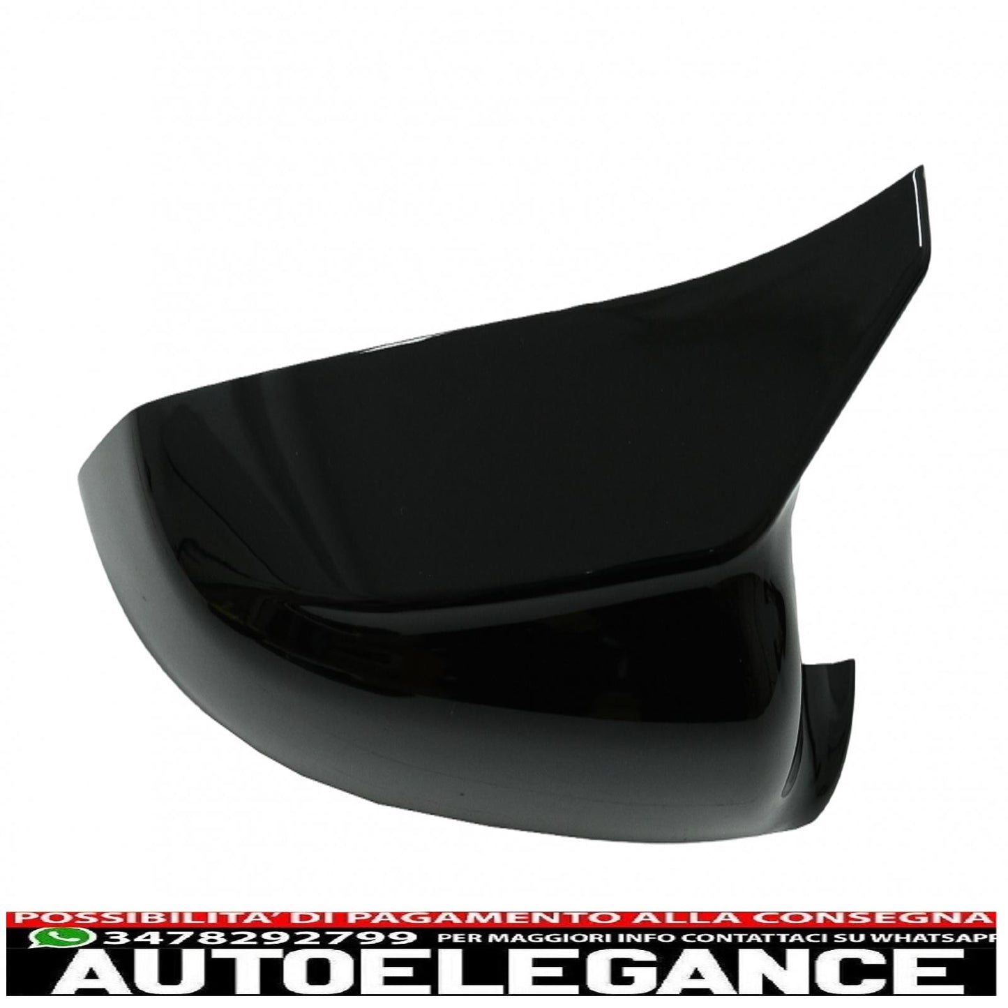 Calotte specchietti adatte per BMW Serie 5 F10 F11 F18 Non LCI (07.2010-2013) Piano Black M Design AUTOELEGANCERICAMBI