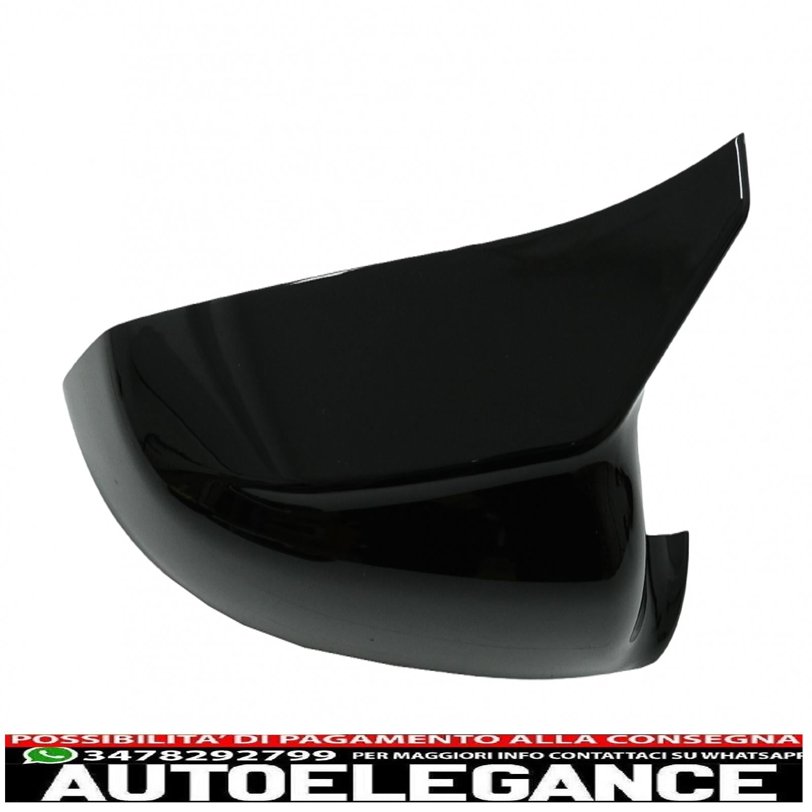 Calotte specchietti adatte per BMW Serie 5 F10 F11 F18 Non LCI (07.2010-2013) Piano Black M Design AUTOELEGANCERICAMBI