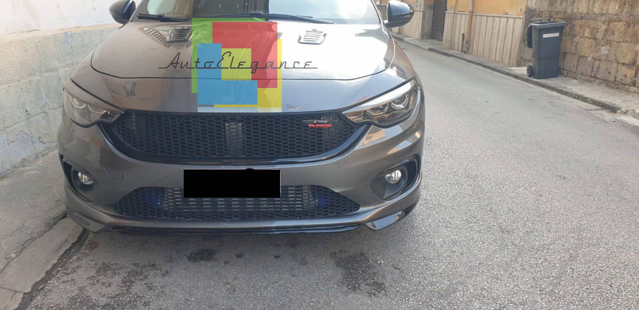 SOTTO PARAURTI ADATTO PER FIAT TIPO HB SW SEDAN 2015+ GREZZO LOOK SPORT