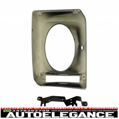 Copri fari neri adatti per mercedes classe g w463 (1989-2018) design g65 AUTOELEGANCERICAMBI