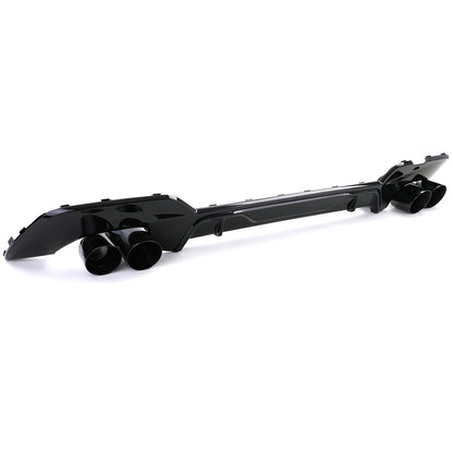 DIFFUSER WITH BLACK TERMINAL SUITABLE FOR BMW 3 SERIES G20 G21 318 320 330