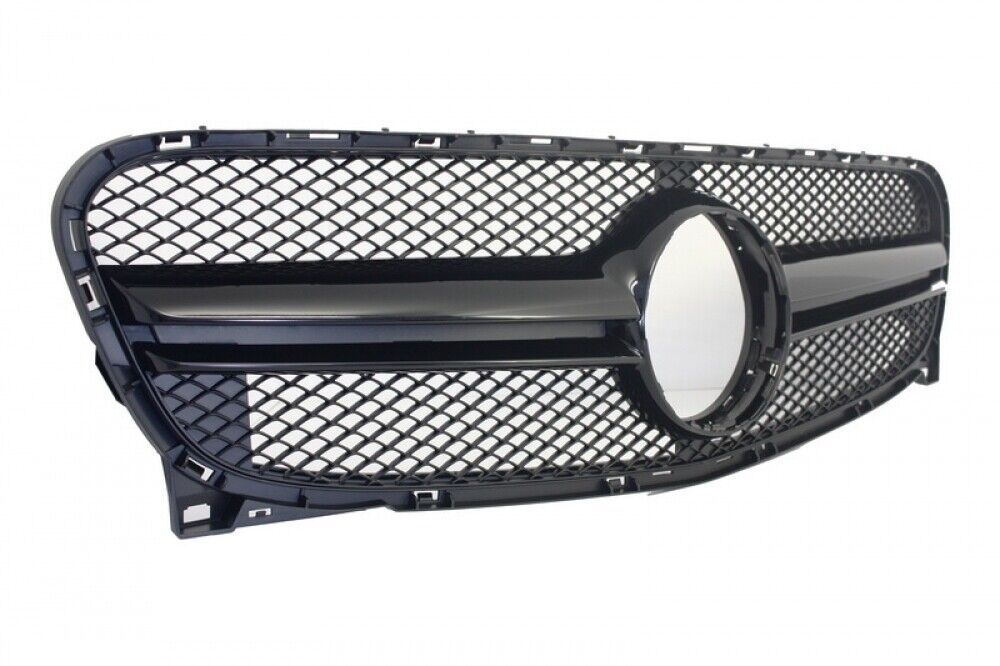 Front Grille For Mercedes GLA Class X156 2014-2016 GLA45 Black Design