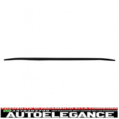 trunk spoiler suitable for audi a6 c7 4g 4 doors (2011-2018) matt black