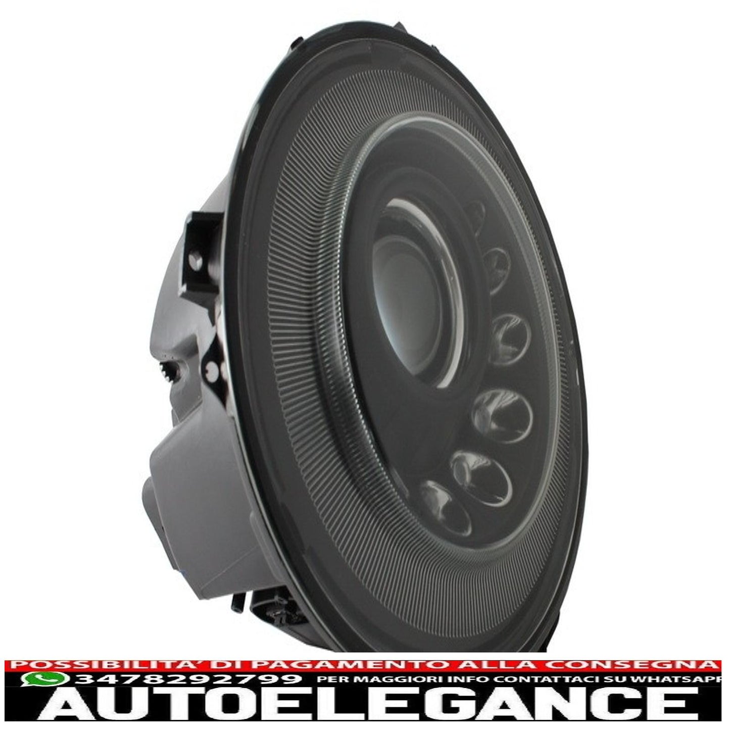 bi-xenon led headlights suitable for mercedes w463 g-class (2005-2017) m-look with dynamic and smooth cornering light 
