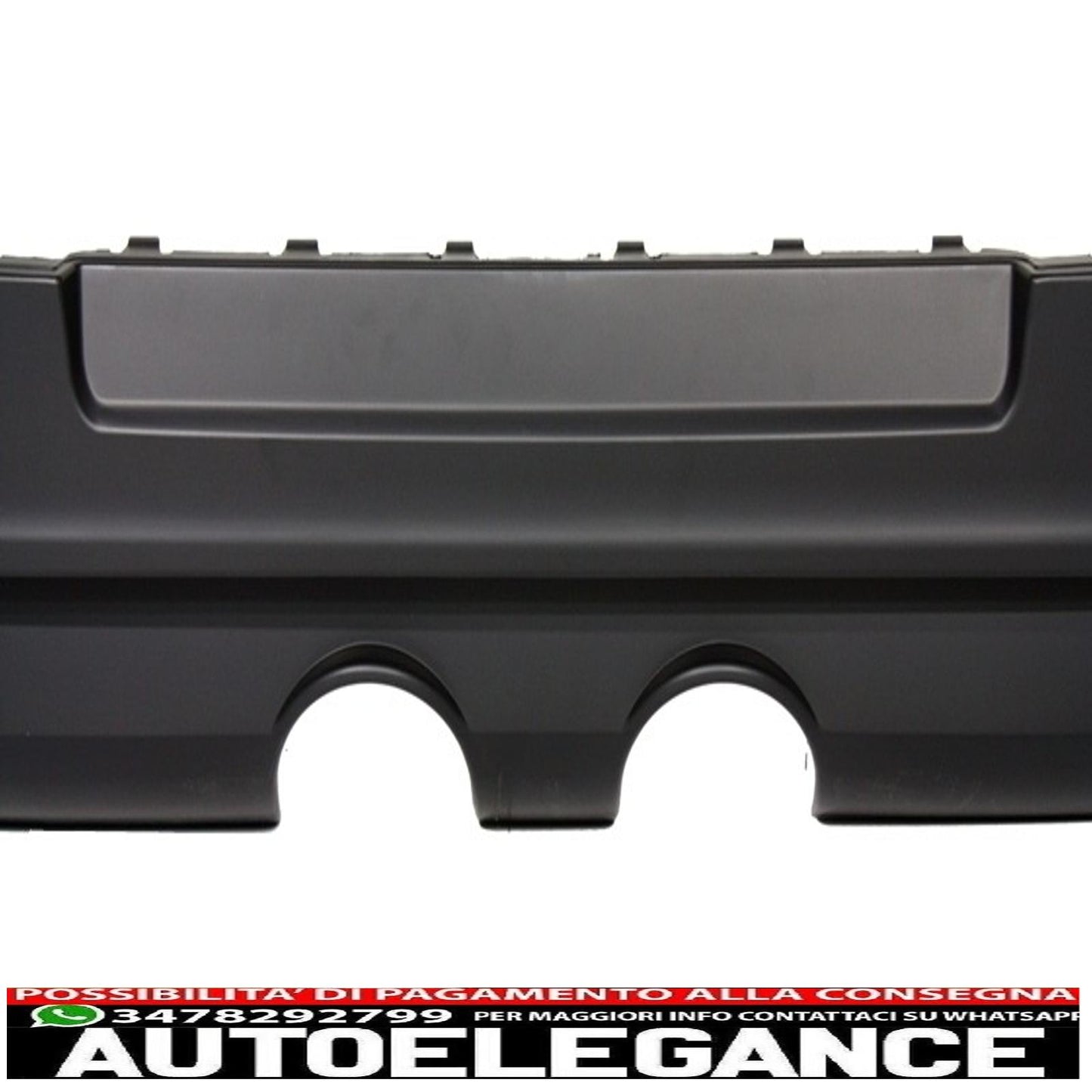 estensione paraurti posteriore impianto di scarico completo adatto per vw golf v 2003-2008 con fanali posteriori dinamici e minigonne laterali look r32