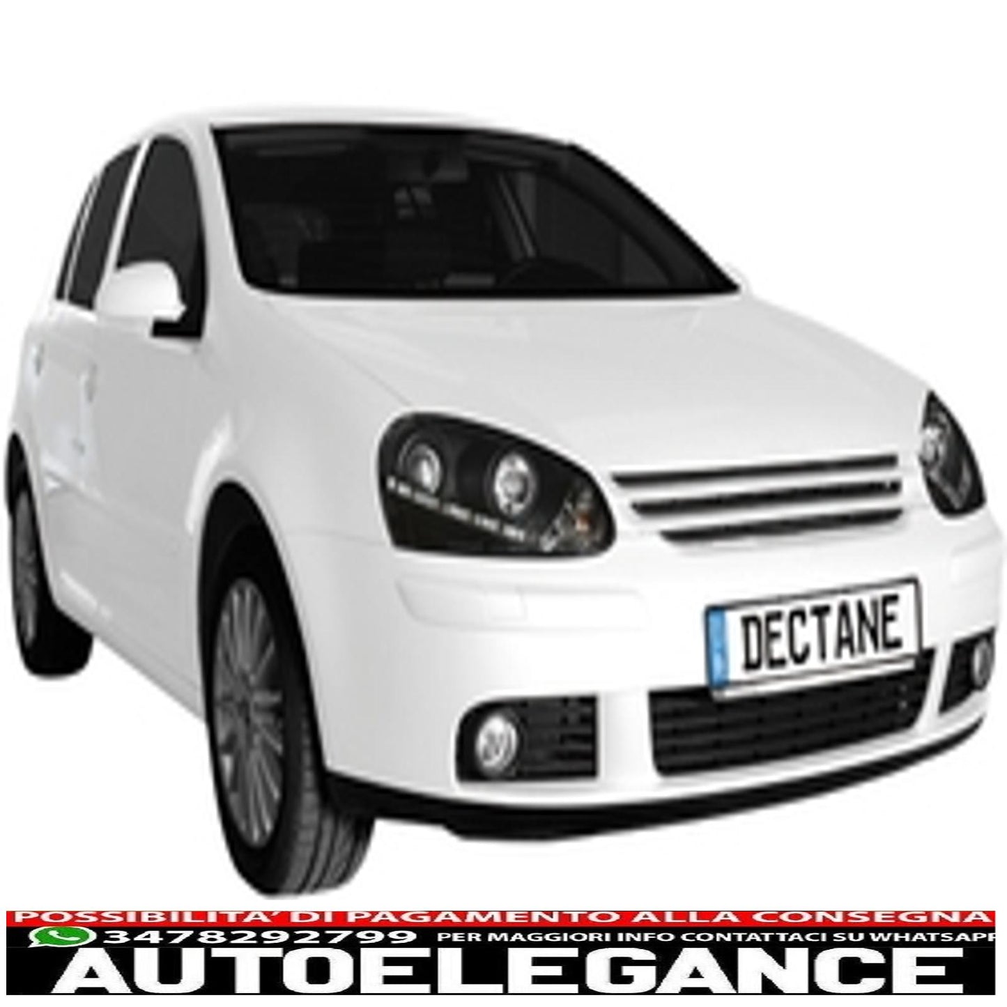 dayline headlights suitable for vw golf v 03-09_drl optic_hid_black 