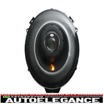 original look bi-xenon headlights suitable for mercedes g-class w463 (2005-2017) black 