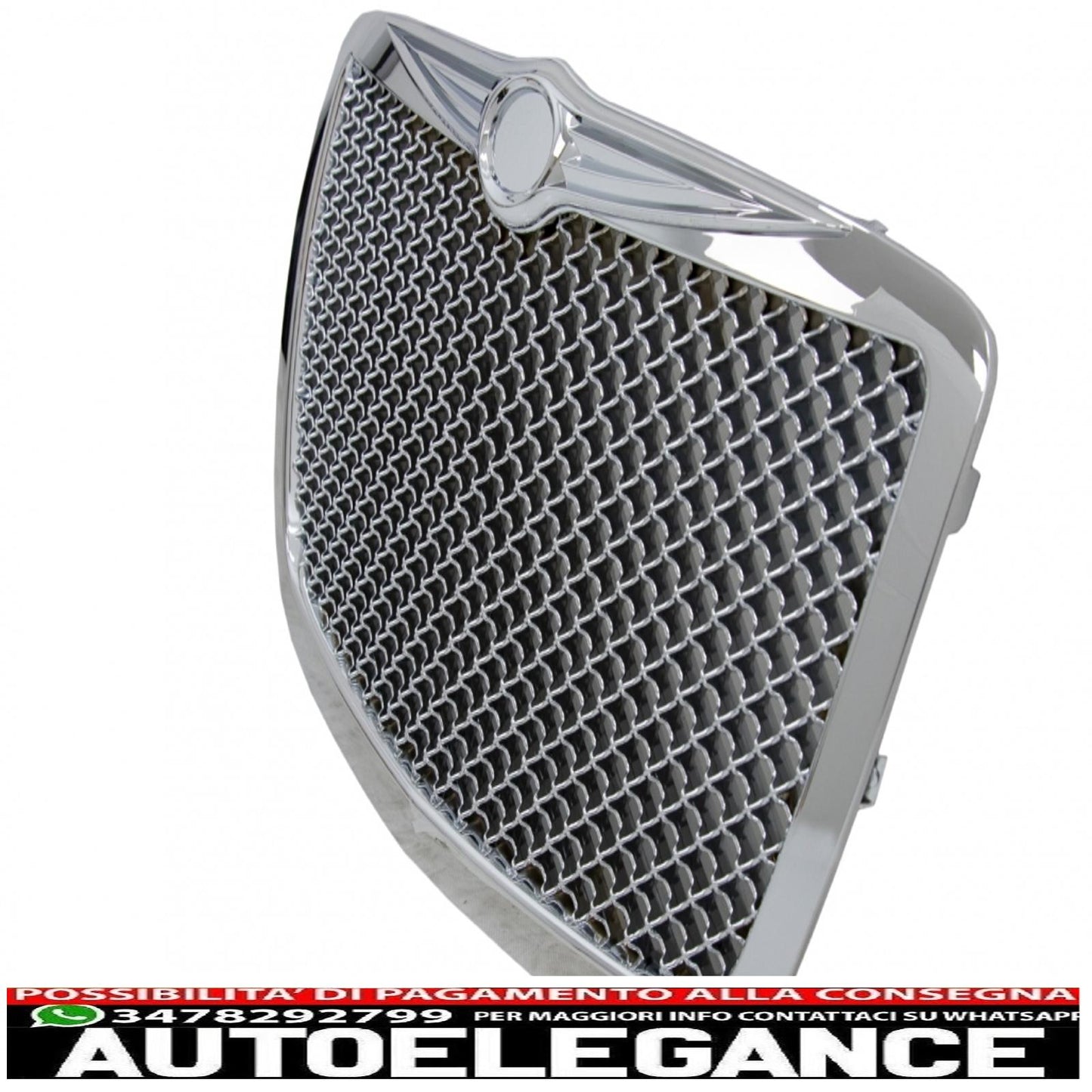 griglia anteriore adatta per chrysler 300c berlina avant (2004-2010) bentley look edizione cromata