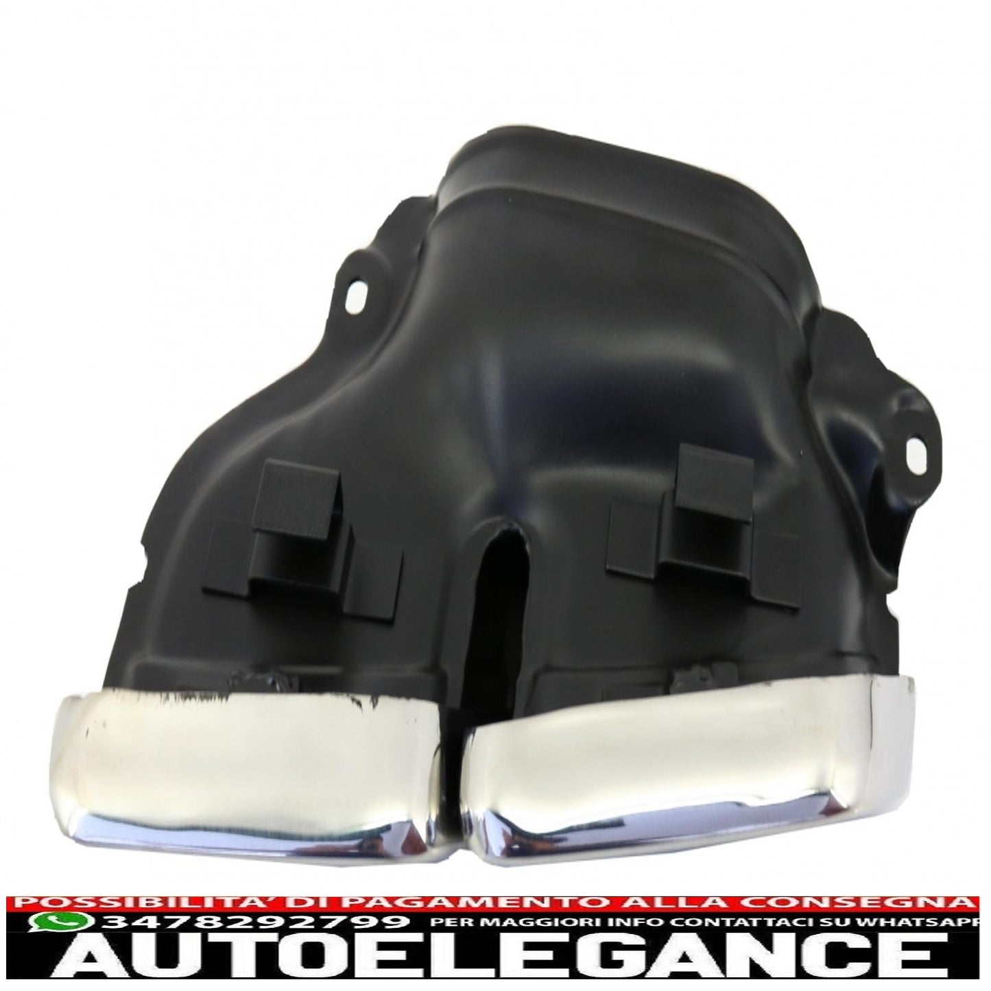 Exhaust muffler tips suitable for mercedes s class w222 e class w212 s212 facelift cls w218 sl class r231 e63 s63 sl65 design