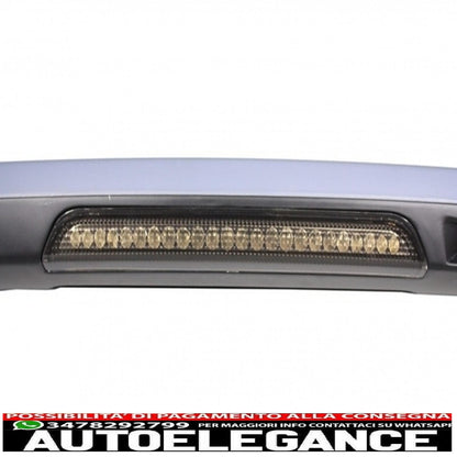 spoiler sul tetto con kit portellone posteriore cromato adatto per range rover sport l320 (2005-2009) design autobiografia