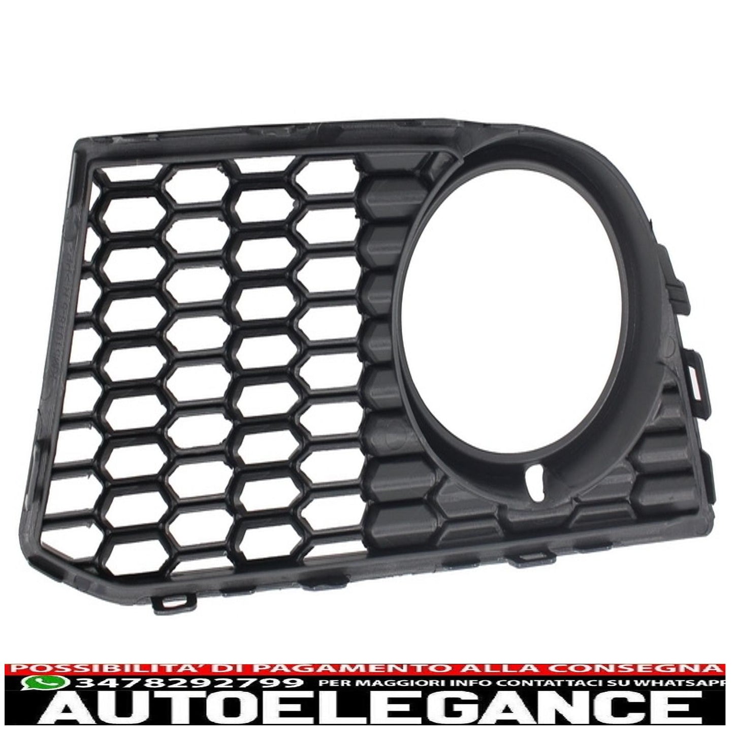 copertura fendinebbia lato destro adatta per bmw serie 5 f10 (dal 2010 in poi) solo per paraurti design m-technik AUTOELEGANCERICAMBI