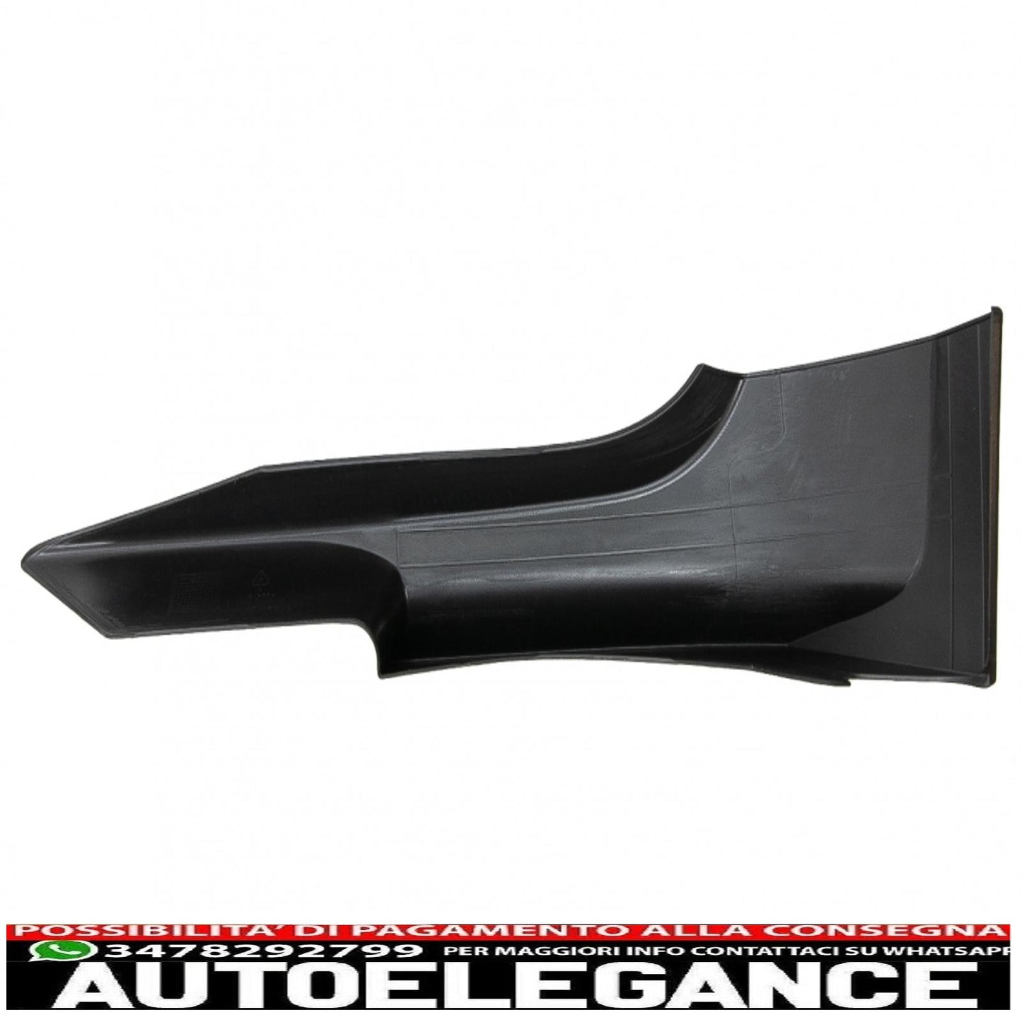 Front bumper splitter spoiler suitable for bmw 3 series e92 (2006-2010) m-tech design