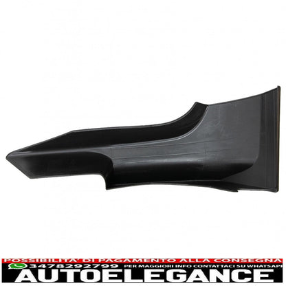 Front bumper splitter spoiler suitable for bmw 3 series e92 (2006-2010) m-tech design