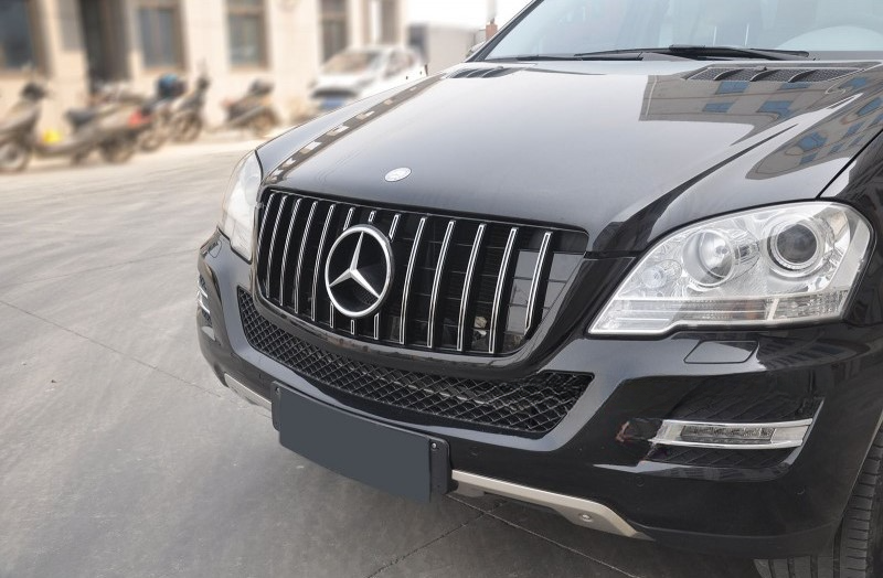 GRIGLIA ADATTA PER MERCEDES ML W164 FACELIFT 2008-2011 DESIGN AMG LOOK CROMATA