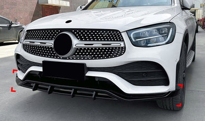 SPLITTER ADATTO PER MERCEDES GLC X253 LIFT 2020+ PER PARAURTI AMG