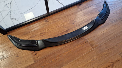 SPLITTER ADATTO PER BMW SERIE 5 F10 F11 M5 2010-2017 LOOK SPORTIVO NERO LUCIDO