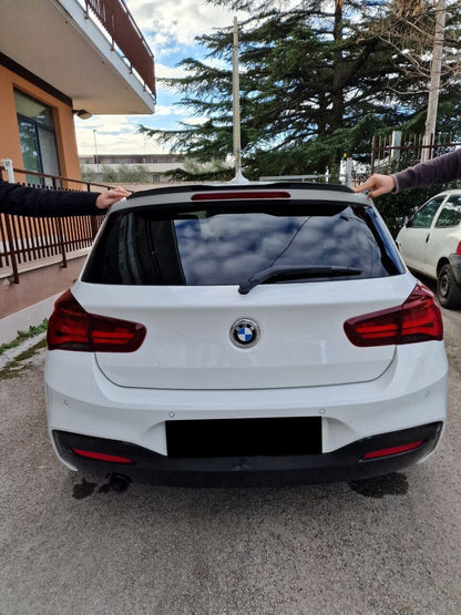 ALA SPOILER AGGIUNTICO PER BMW SERIE 1 F20 F21 M SPORT NERO LUCIDO ABS AUTOELEGANCERICAMBI