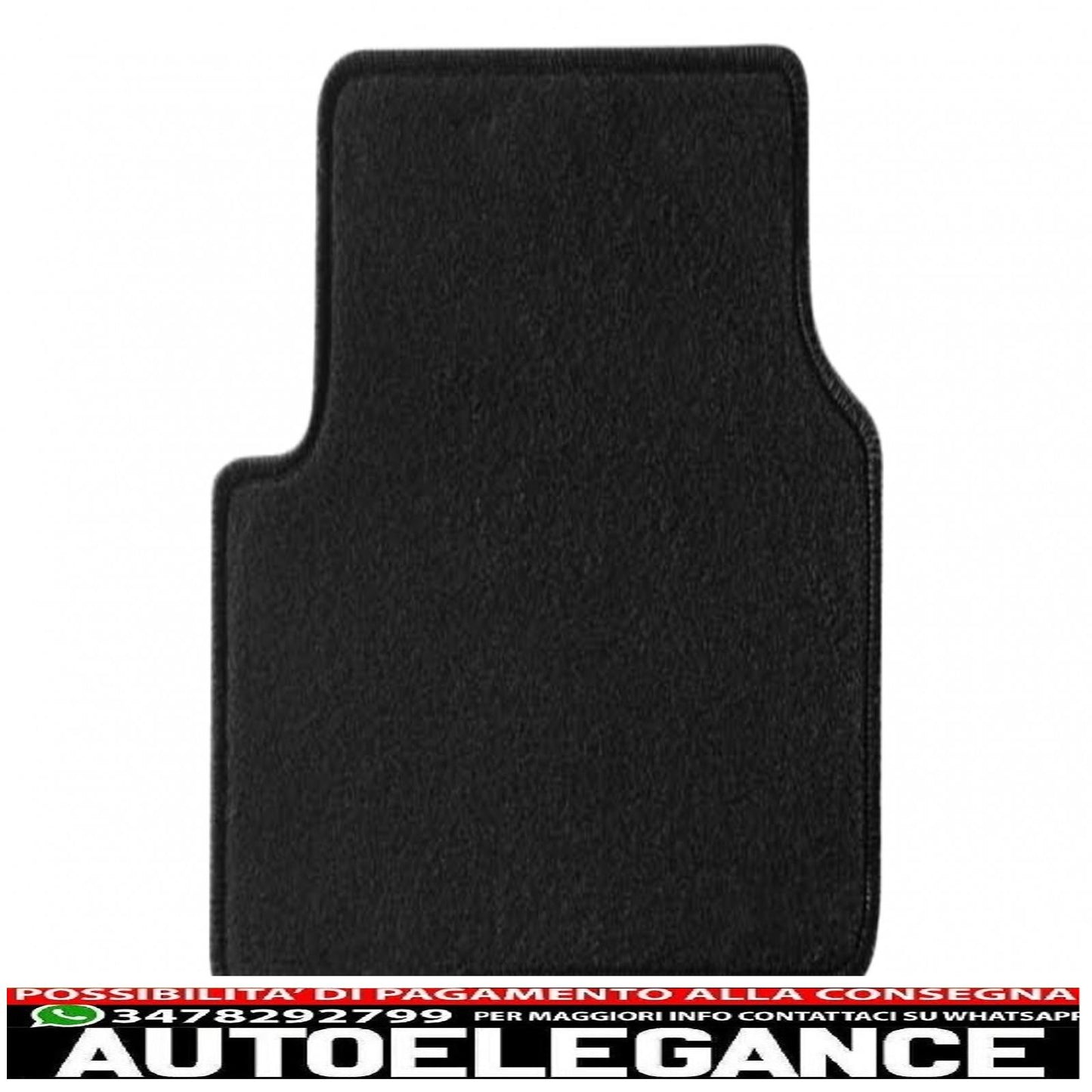 Graphite carpet mat suitable for vw passat all models 2007-10/2010, passat all models 11/2010-10/2014, cc 02/2012-11/2016