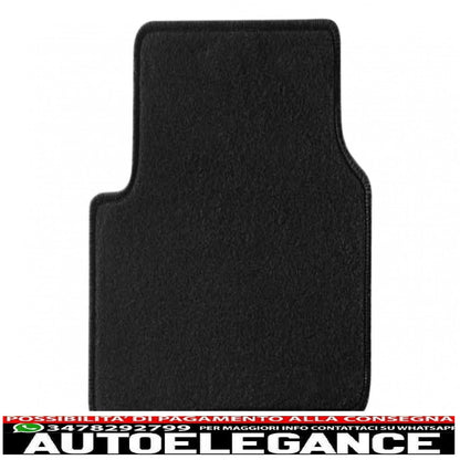 Graphite carpet mat suitable for vw passat all models 2007-10/2010, passat all models 11/2010-10/2014, cc 02/2012-11/2016