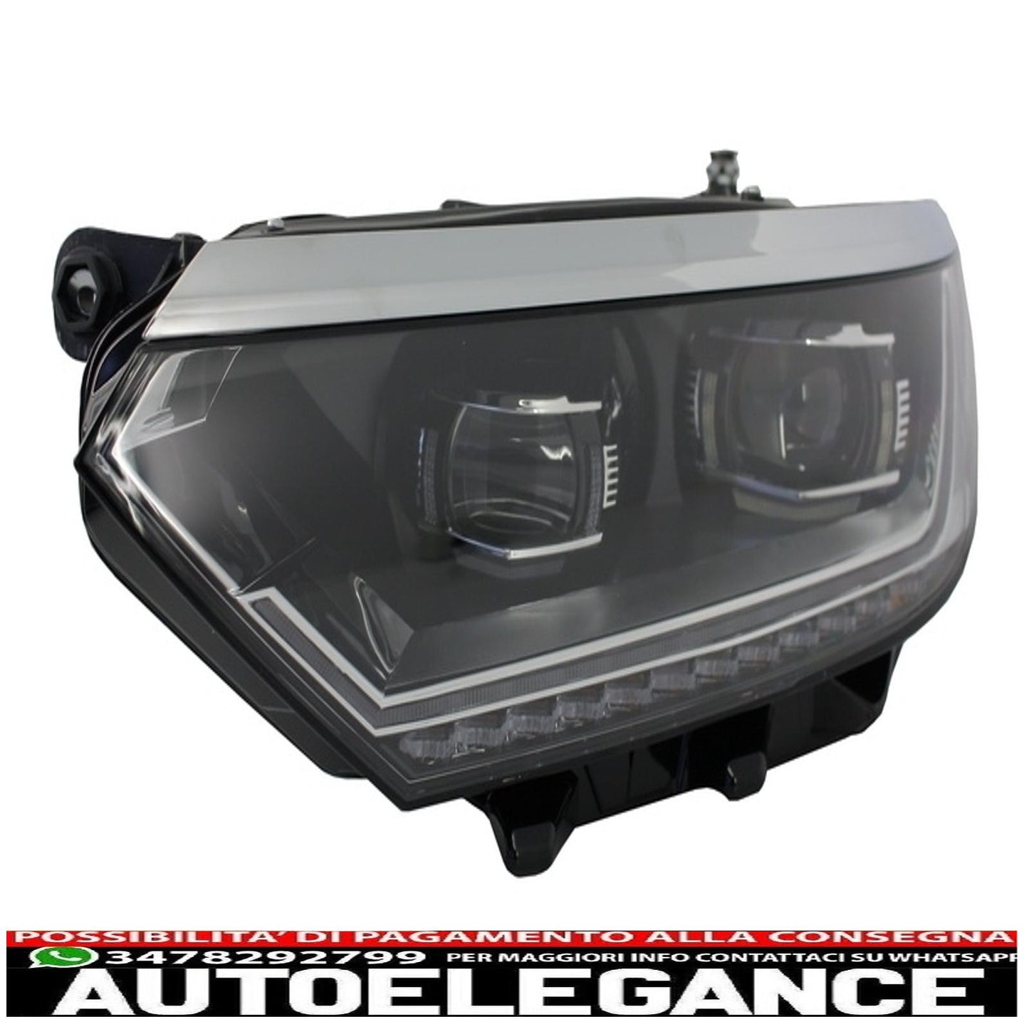 full led headlights with led rear lights suitable for vw passat b8 3g (2014-2019) matrix r line with sequential dynamic cornering lights