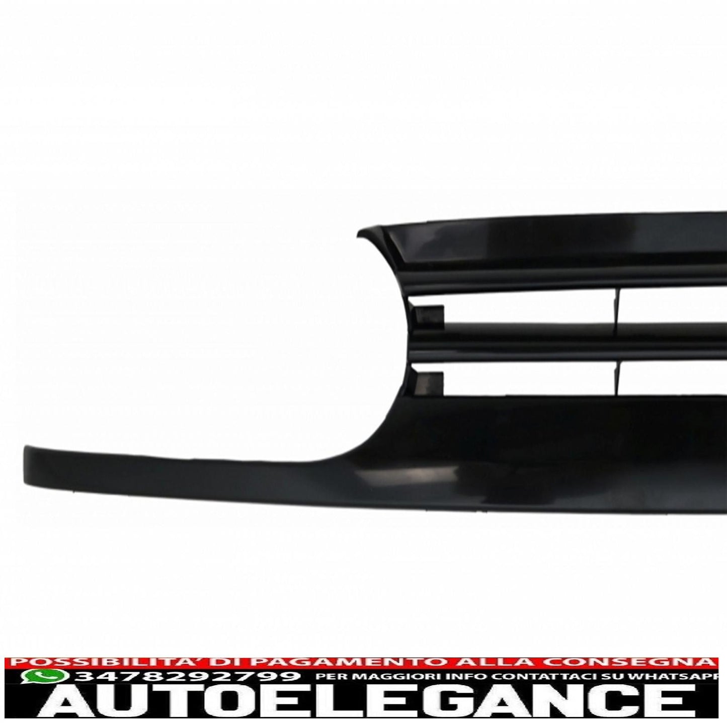 kit carrozzeria senza badge griglia anteriore estensione labbro paraurti anteriore adatto per vw golf 3 iii (1993-1998) design vr6