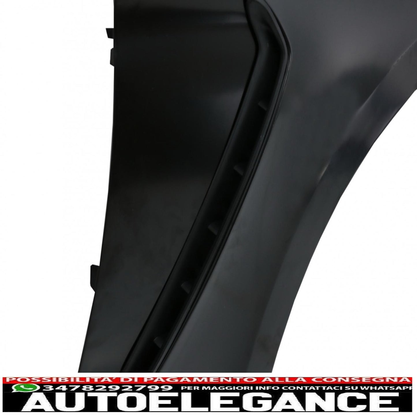 parafanghi anteriori adatti per ford mustang mk6 vi sesta generazione (2015-2017) design gt350