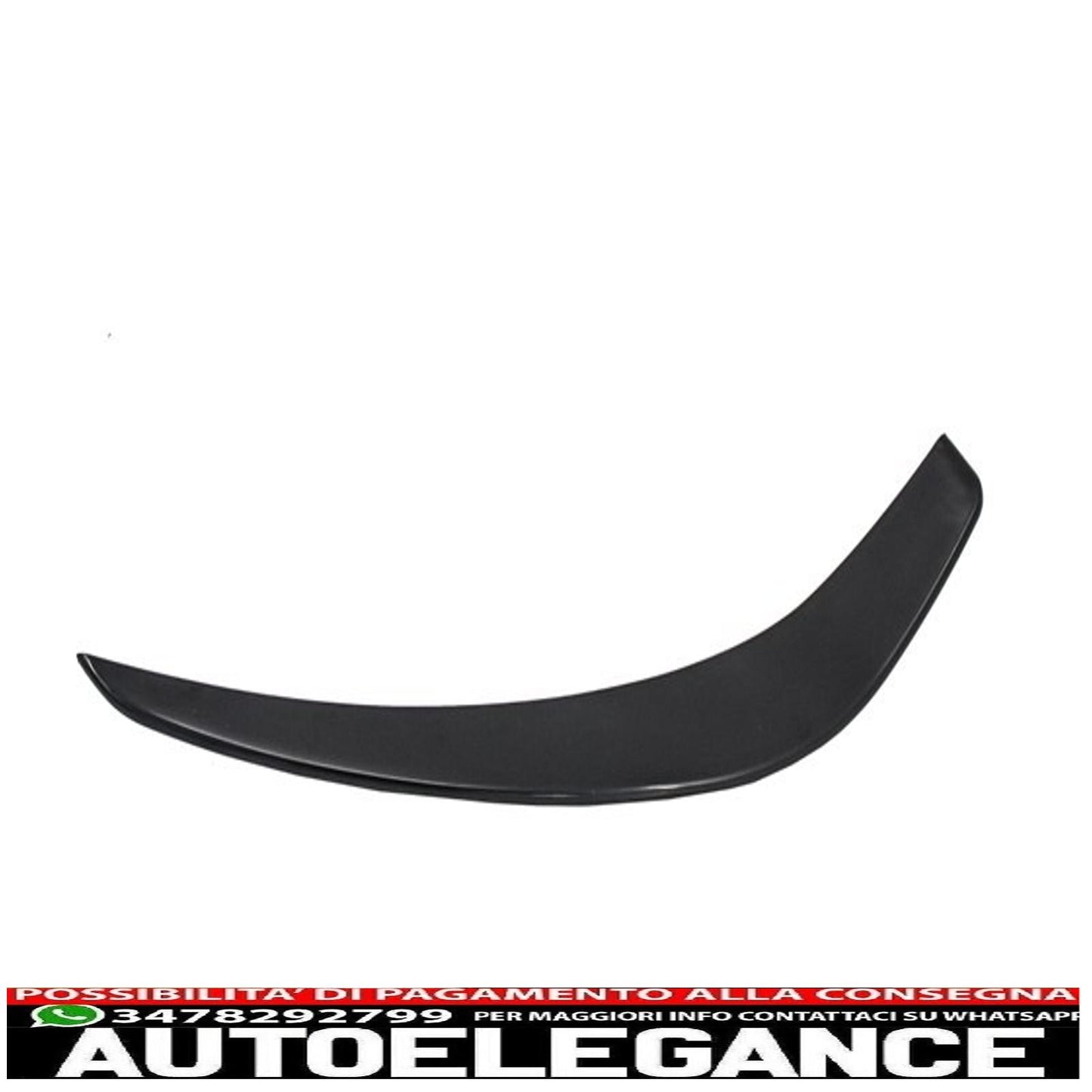 Alette aerodinamiche splitter paraurti anteriore adatte per mercedes w176 classe a (2012-08/2015) design a45 AUTOELEGANCERICAMBI