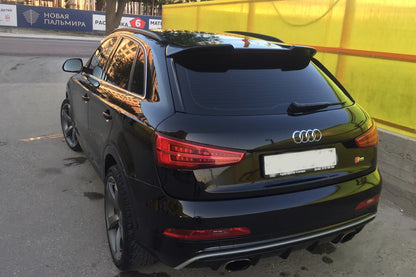 SPOILER ADATTO PER AUDI Q3 8U 2011-2018 LOOK RS DESIGN GREZZO