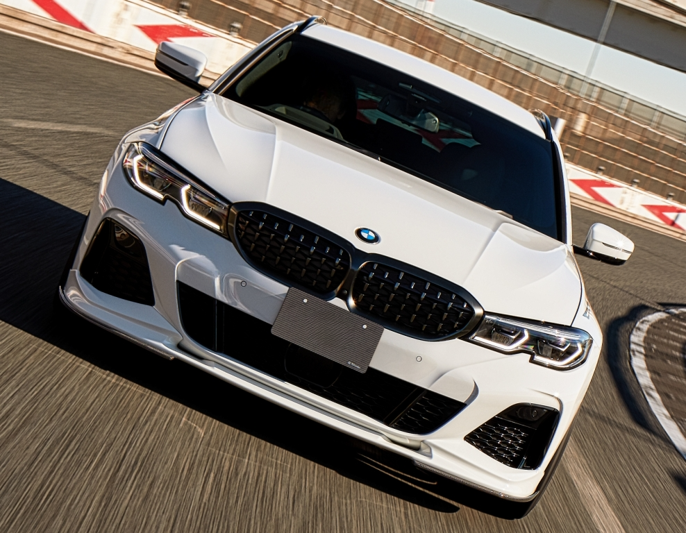 GRIGLIA ADATTA PER BMW SERIE 3 G20 G21 2018-2022 LOOK DIAMANTATA SATINATA