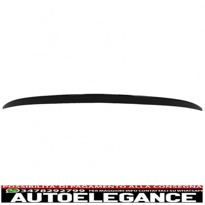 Boot Spoiler Suitable For Mercedes E Class C238 Coupe (2016-up) Piano Black 