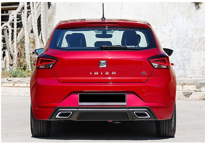 DIFFUSER SUITABLE FOR SEAT IBIZA 5 KJ 2017-2021 LOOK FR DESIGN MATT BLACK 