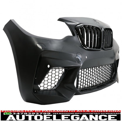 paraurti anteriore adatto per bmw serie 2 f87 m2 (2016-2020) design m2c