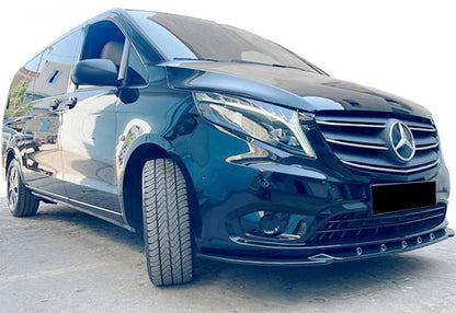 SPLITTER ANTERIORE ADATTO PER MERCEDES VITO W447 2014+