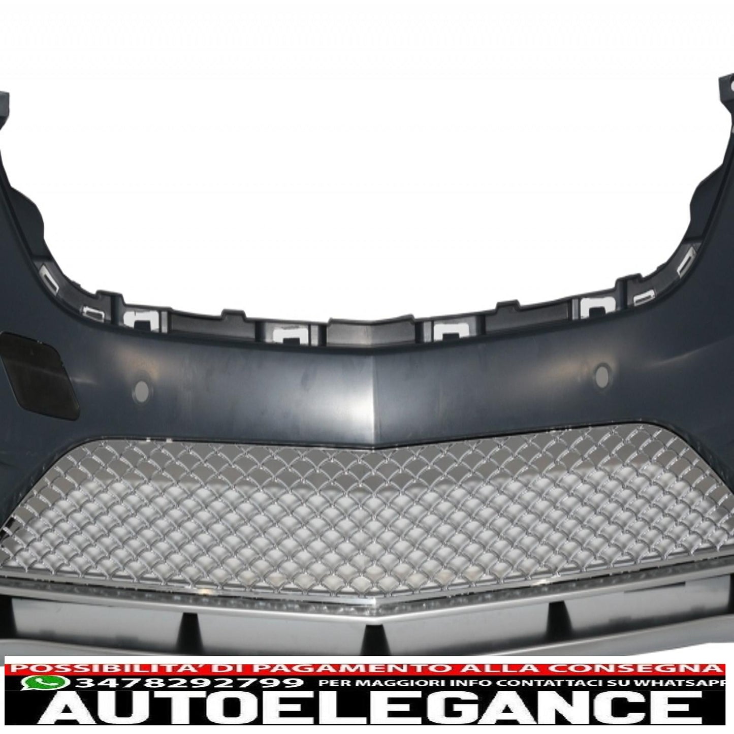 complete body kit with chrome exhaust tips suitable for mercedes w222 s-class (2013-07.2017) s65 design lwb