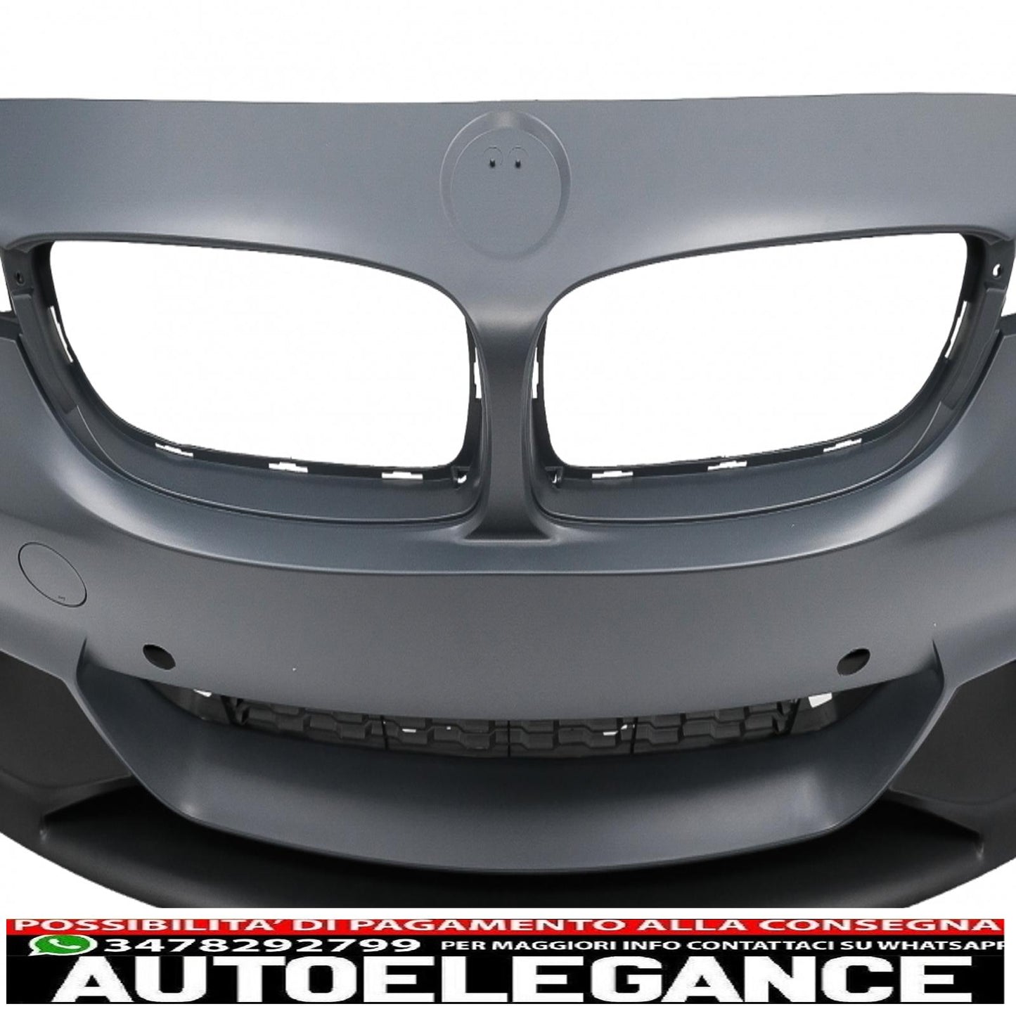 complete body kit suitable for bmw 4 series f36 gran coupe (2013-2019) m performance design double single exit black 