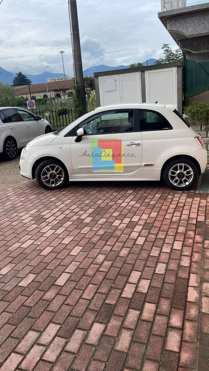 MINIGONNE ADATTE PER FIAT 500 LOOK SPORT GREZZE DESIGN SPORTIVO